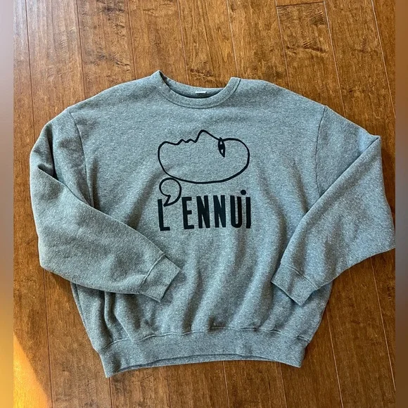 Clare V L’ennui oversize sweatshirt Large